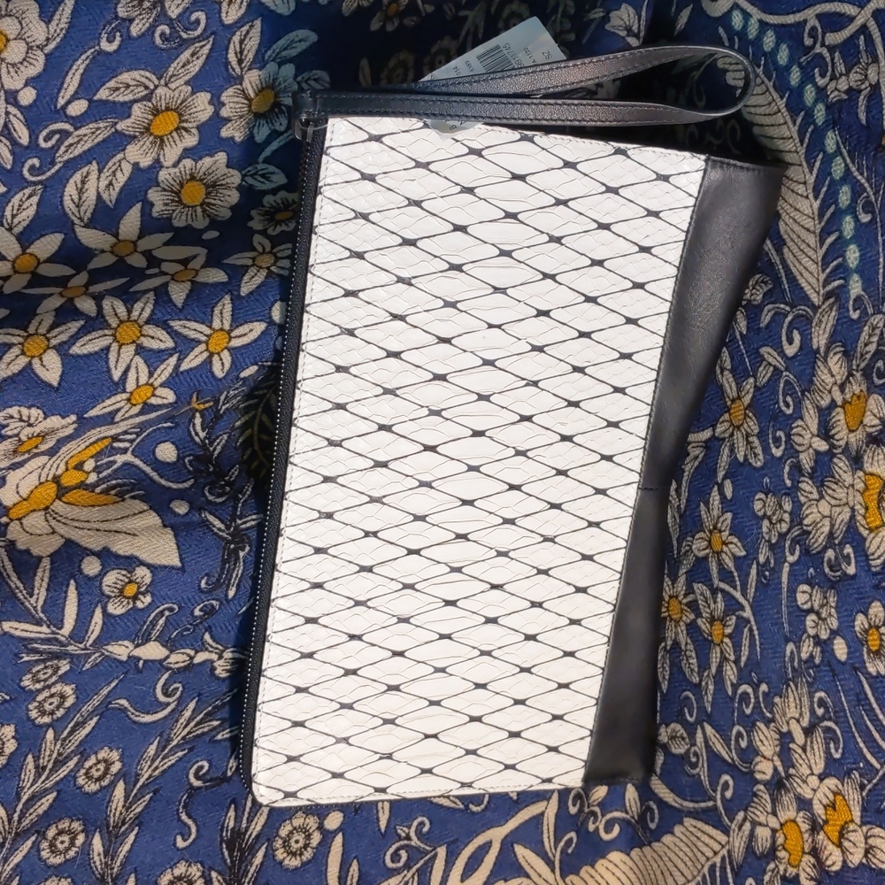 Narciso Rodriguez Python Clutch